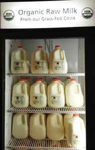 Raw milk for sale